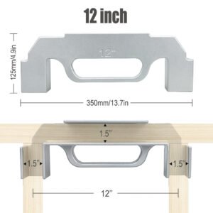 Framing Stud Layout Tool | Woodworking Panel Alignment Clamp | 12"/16"/24" & Adjustable 12-14-16 Framing Tool - 12/14/16-inch combination