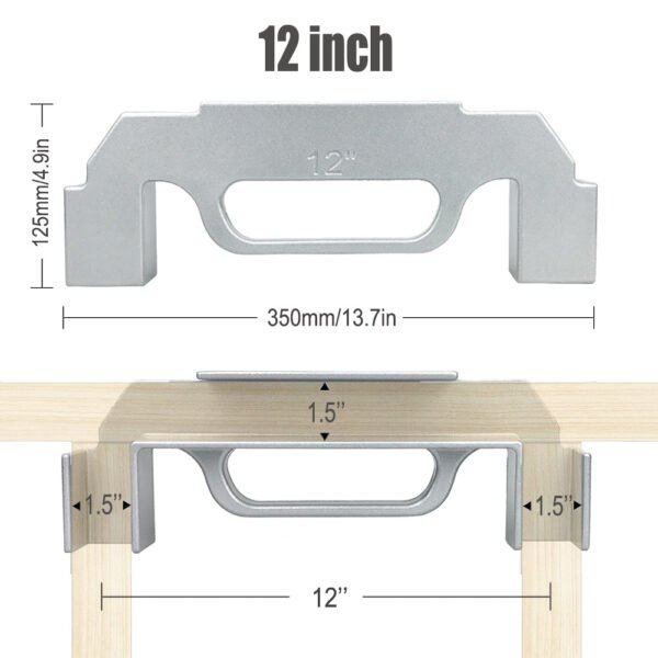 Framing Stud Layout Tool | Woodworking Panel Alignment Clamp | 12"/16"/24" & Adjustable 12-14-16 Framing Tool - 12/14/16-inch combination