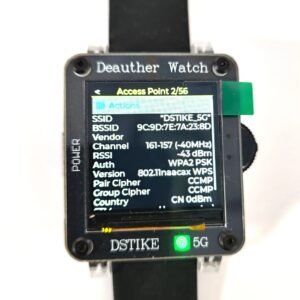 deauther watch x 5g wifi attack and defense test tool watch