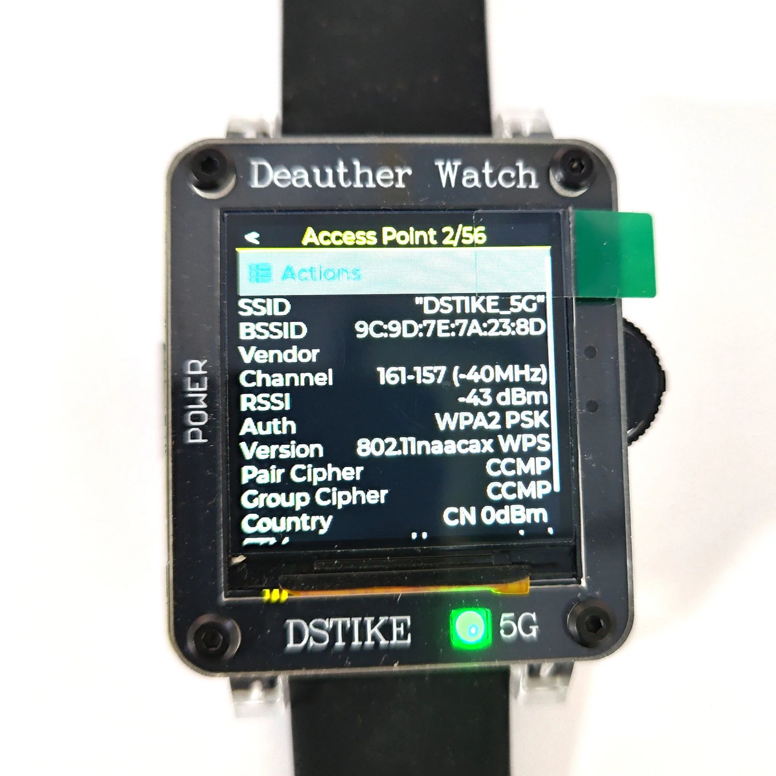 deauther watch x 5g wifi attack and defense test tool watch deauther watch x 5g wifi attack and defense test tool watch
