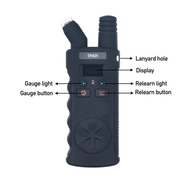Tpms Relearn Tool Plus Digital Tire Pressure Gauge 150 Psi 2 In 1 Replacement Part - FixPartHub