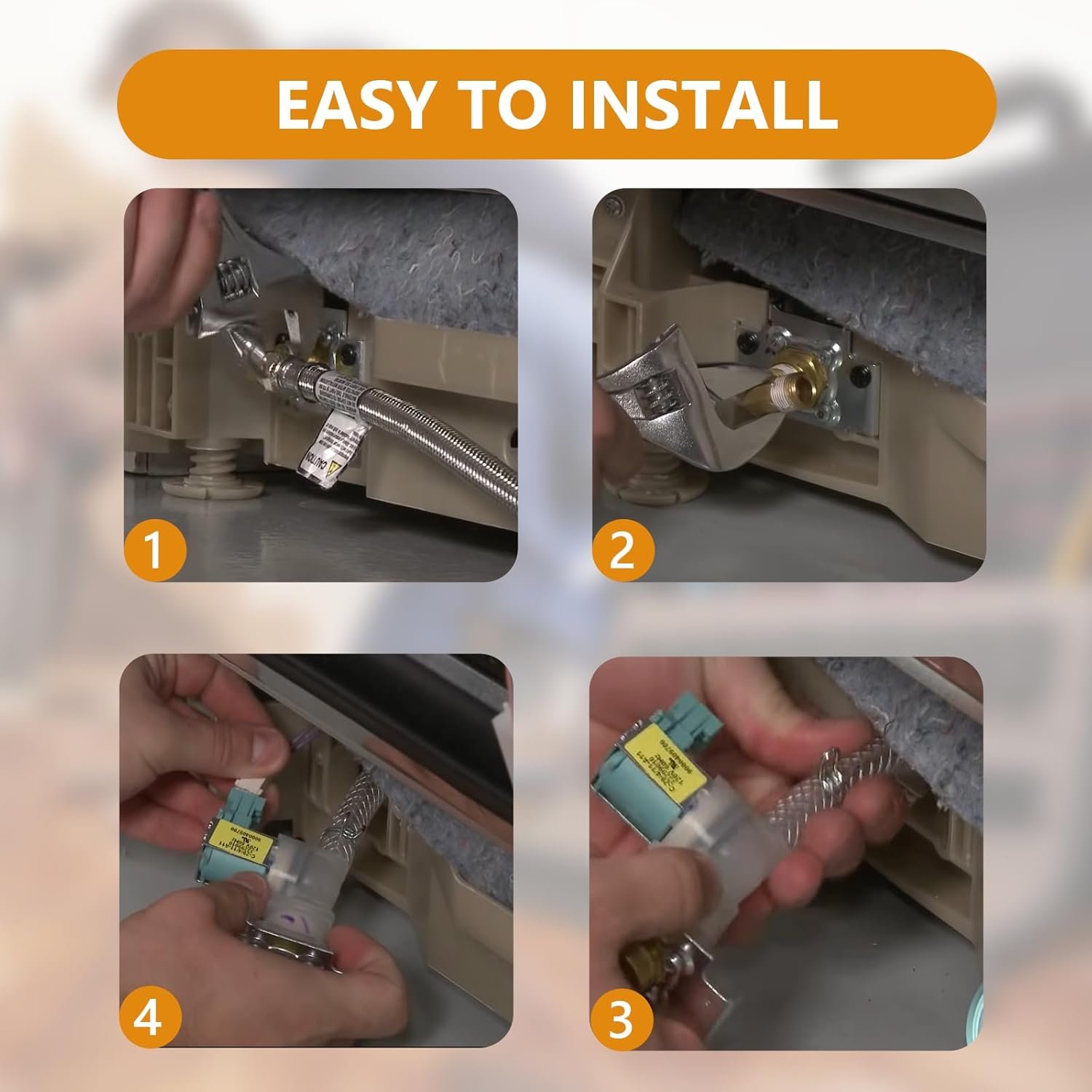 622058 dishwasher water inlet valve replacment part by gattaidar thermador kenmore dishwasher replaces