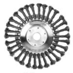 8-inch steel wire weed cutting wheel lawn mower universal garden accessory