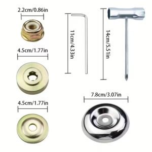 6 Pcs Wire Weeding Mower Accessories