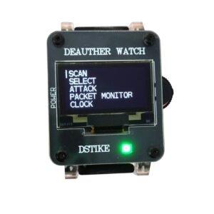 deauther watch x ii | esp8266 wifi iot security development programming attack and defense learning tools