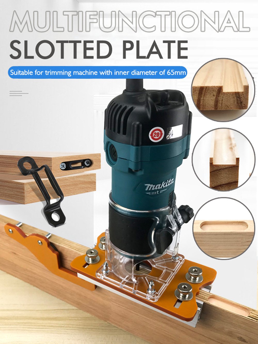 Premium 2 In 1 Invisible Fastener Slotting Jig Cabinet Joinery Fixparthub Fixparthub