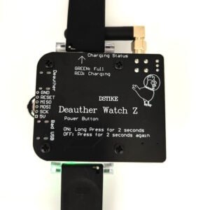 deauther watch z | esp8266+atmega32u4 wifi+badusb hacker watch
