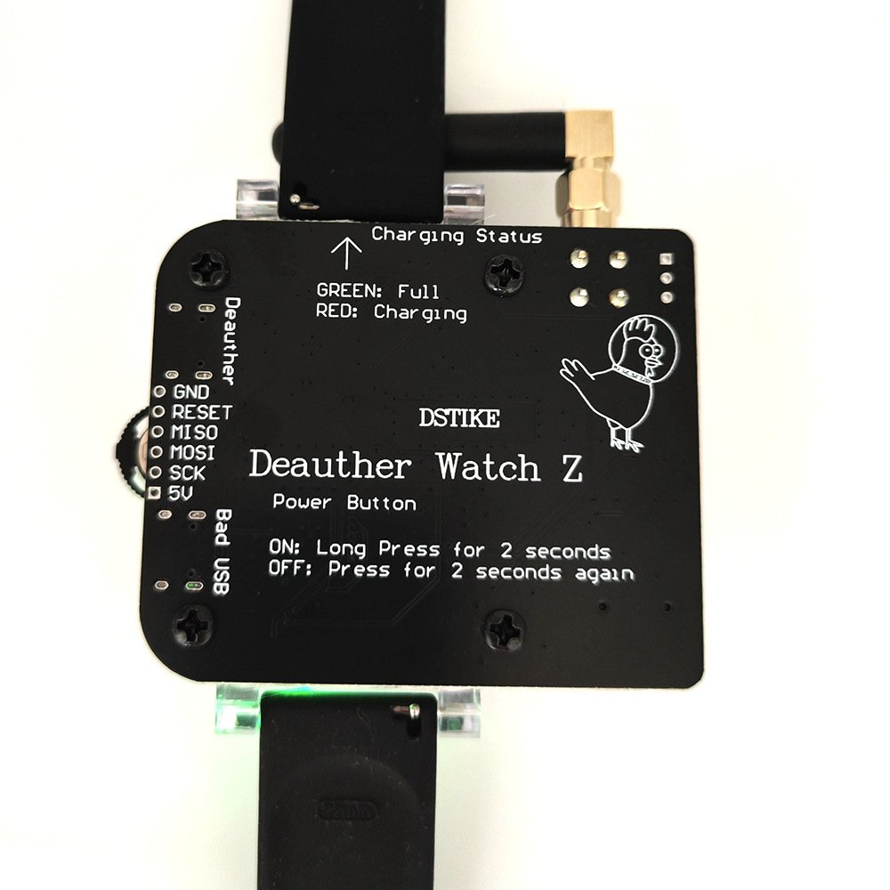deauther watch z | esp8266+atmega32u4 wifi+badusb hacker watch deauther watch z | esp8266+atmega32u4 wifi+badusb hacker watch