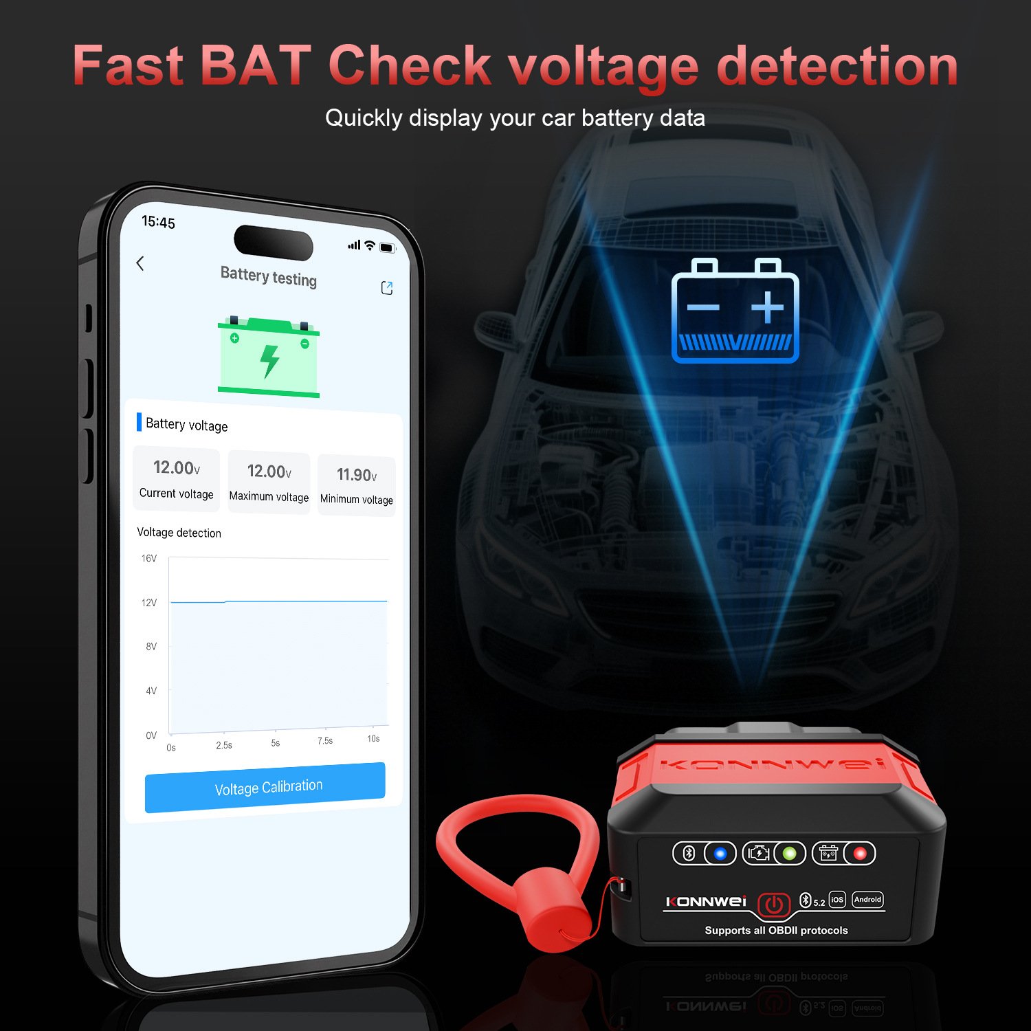 bluetooth obd2 car fault diagnosis instrument bluetooth obd2 car fault diagnosis instrument