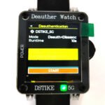 Deauther Watch X-5G WiFi attack and defense test tool watch