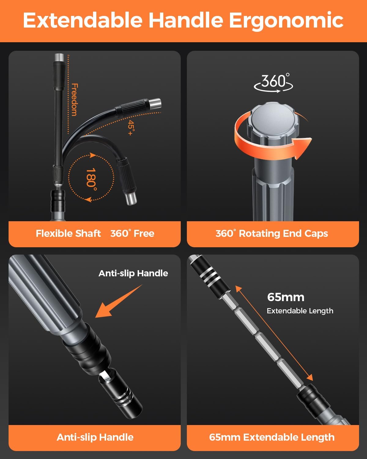 150 in 1 magnetic precision screwdriver set with mini built in organizer