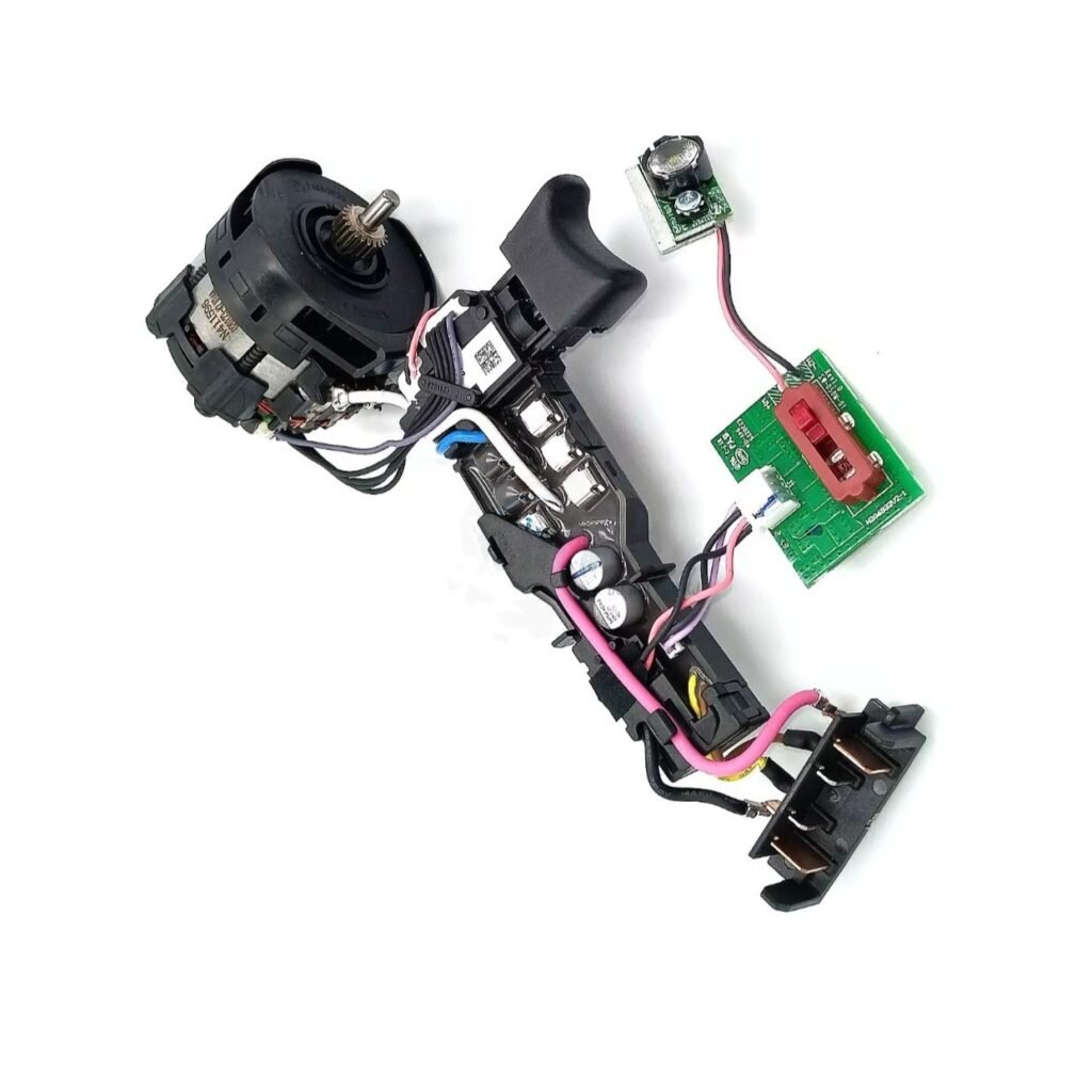 Genuine Dewalt N438606 Motor & Switch Assembly | Dcd791 & Dcd796 Brushless Control Board Replacement Part - FixPartHub