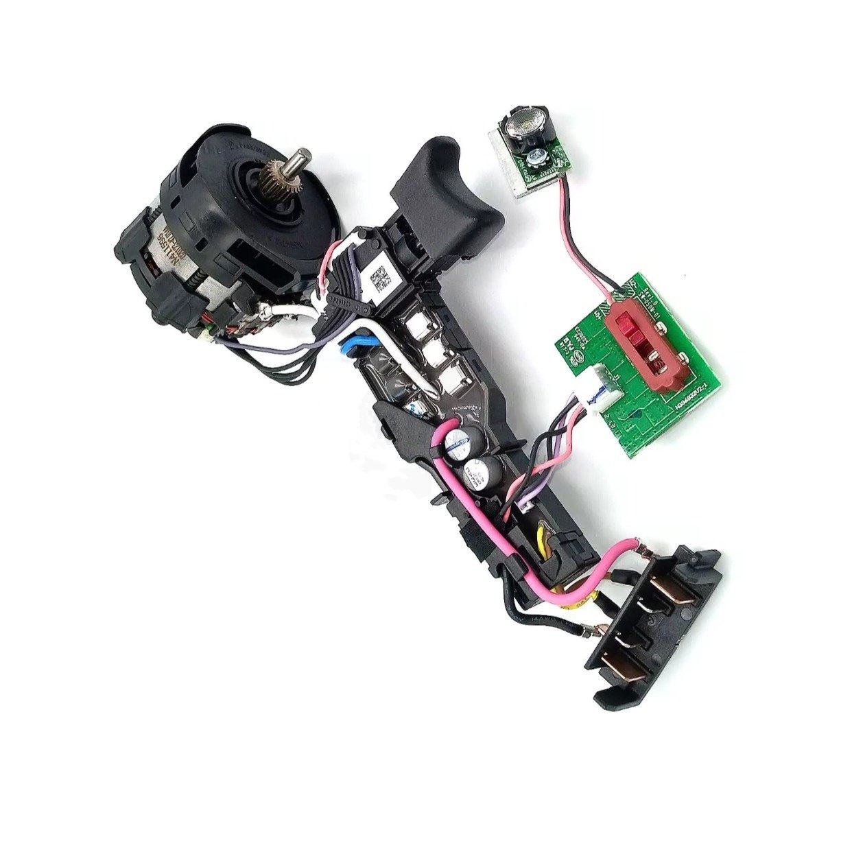 Genuine Dewalt N438606 Motor & Switch Assembly | Dcd791 & Dcd796 Brushless Control Board Replacement Part - FixPartHub