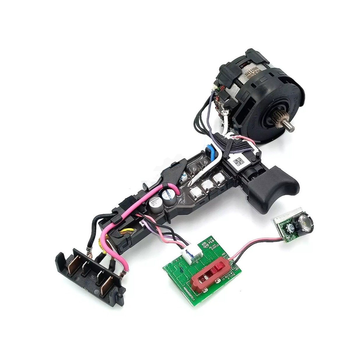 Genuine Dewalt N438606 Motor & Switch Assembly | Dcd791 & Dcd796 Brushless Control Board Replacement Part - FixPartHub