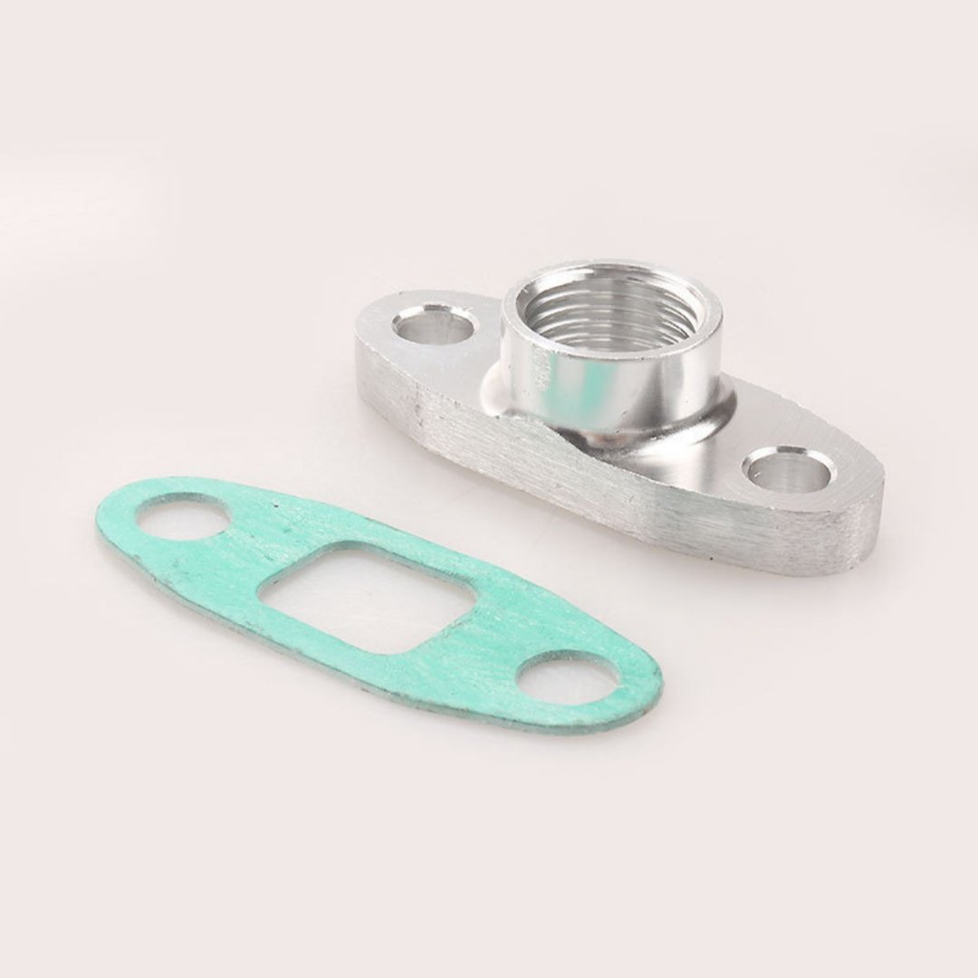 Universal Turbo Oil Feed & Drain Return Line Kit For T3 T4 T70 T66 Gt32 Gt40 Gt42 | Heavy Duty Stainless Steel Braided Plumbing Set Replacement Part - FixPartHub