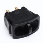 Universal 12V/24V Air Suspension Seat Control Valve | 3-Position Pneumatic Paddle Switch with Electrical Contacts