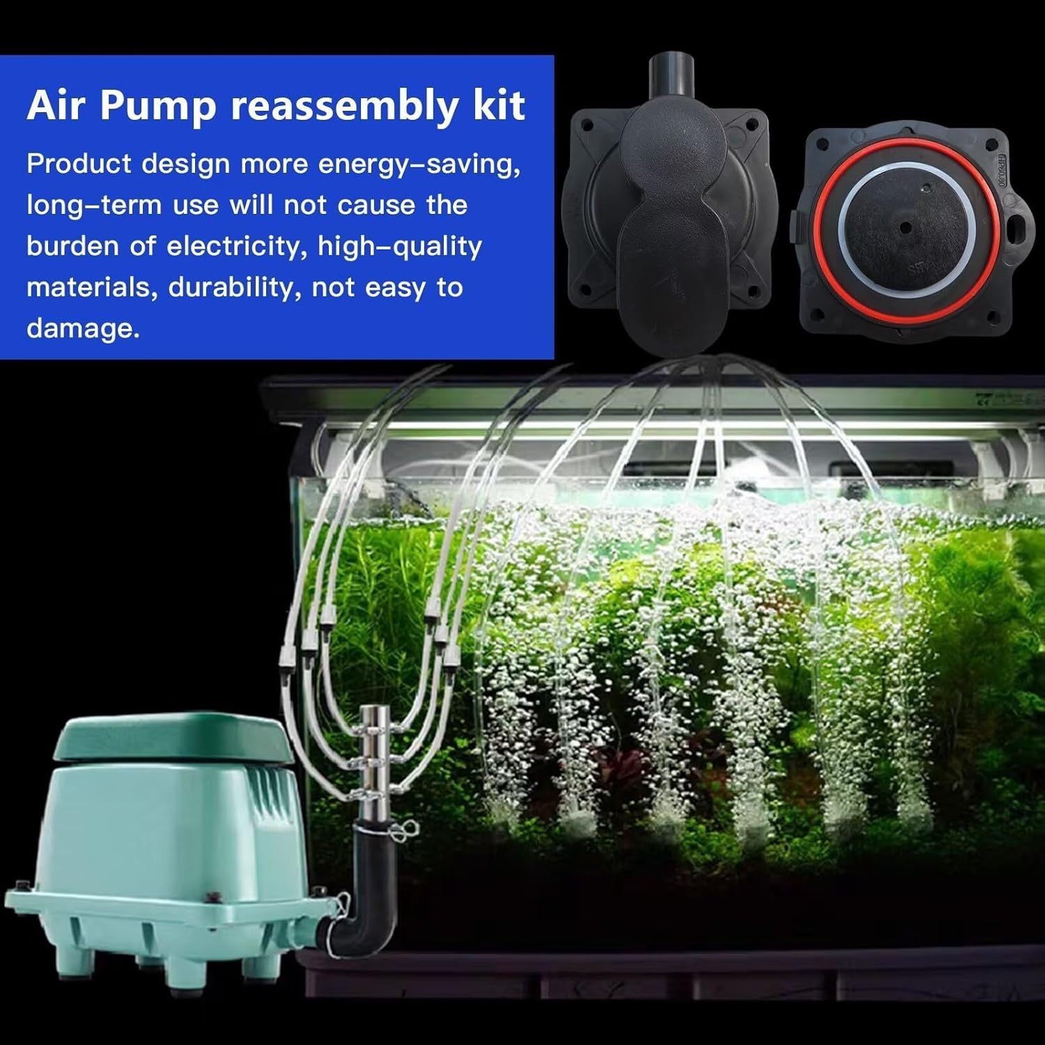 Premium Hiblow Hp 80 Hp 60 Air Pump Rebuild Kit Fixparthub Fixparthub