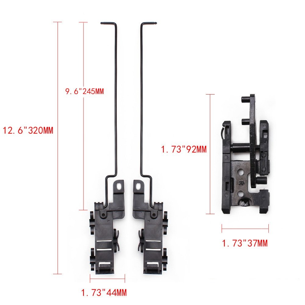 Reinforced Sunroof Track Repair Kit For Ford F150 F250 Expedition 02esr1201abk Fix Stuck Rattling Glass Fixparthub 5