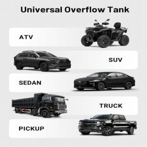 Universal Tig Welded Aluminum Coolant Overflow Expansion Tank 1l 2l Fixparthub Fixparthub 13