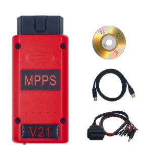 mpps v21 / v22 ecu chip tuning tool with tricore boot & multiboot breakout module