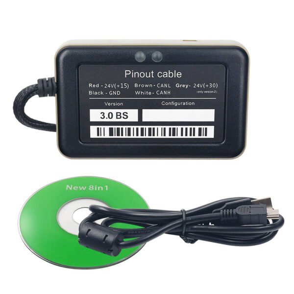 8 in 1 truck adblue emulator box | universal def / nox sensor bypass module for volvo, scania, man & daf