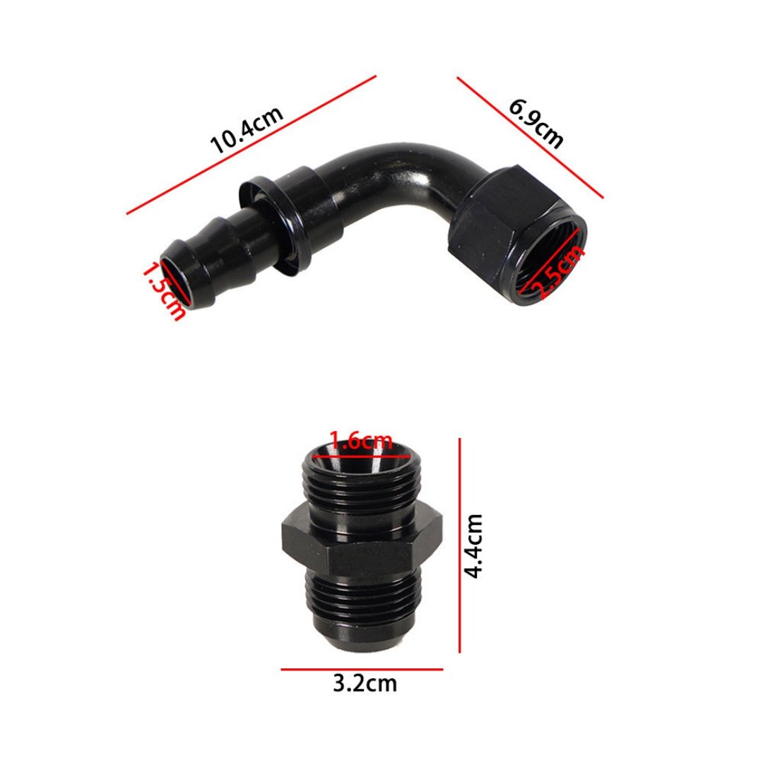 billet ccv pcv reroute kit for 2011 2020 ford 6.7l powerstroke diesel | tf 1067 crankcase ventilation mod