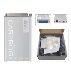 carprog v10.93 full set | advanced eeprom programmer, airbag crash data reset & immo key tool (includes 21 adapters & soic8 clip)