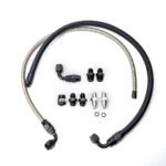 25-Inch 6AN Power Steering Hose Kit for Chevy C10 LS Swap | PTFE High-Pressure Lines & Metric to Inverted Flare Adapters