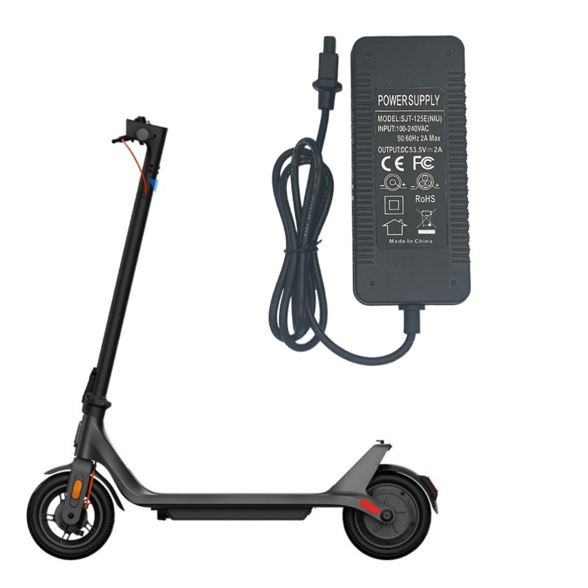 Universal Electric Scooter Battery Charger & Power Adapter | For Xiaomi, Ninebot, GOTRAX, NIU & Custom Builds Universal Electric Scooter Battery Charger & Power Adapter | For Xiaomi, Ninebot, GOTRAX, NIU & Custom Builds