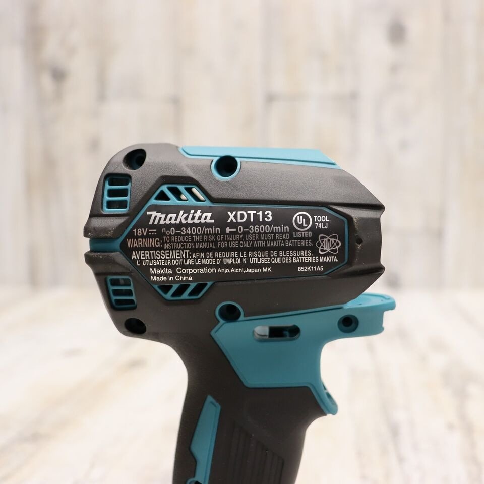 genuine makita 183e34 9 housing set | xdt13 & xdt13z brushless impact driver shell replacement