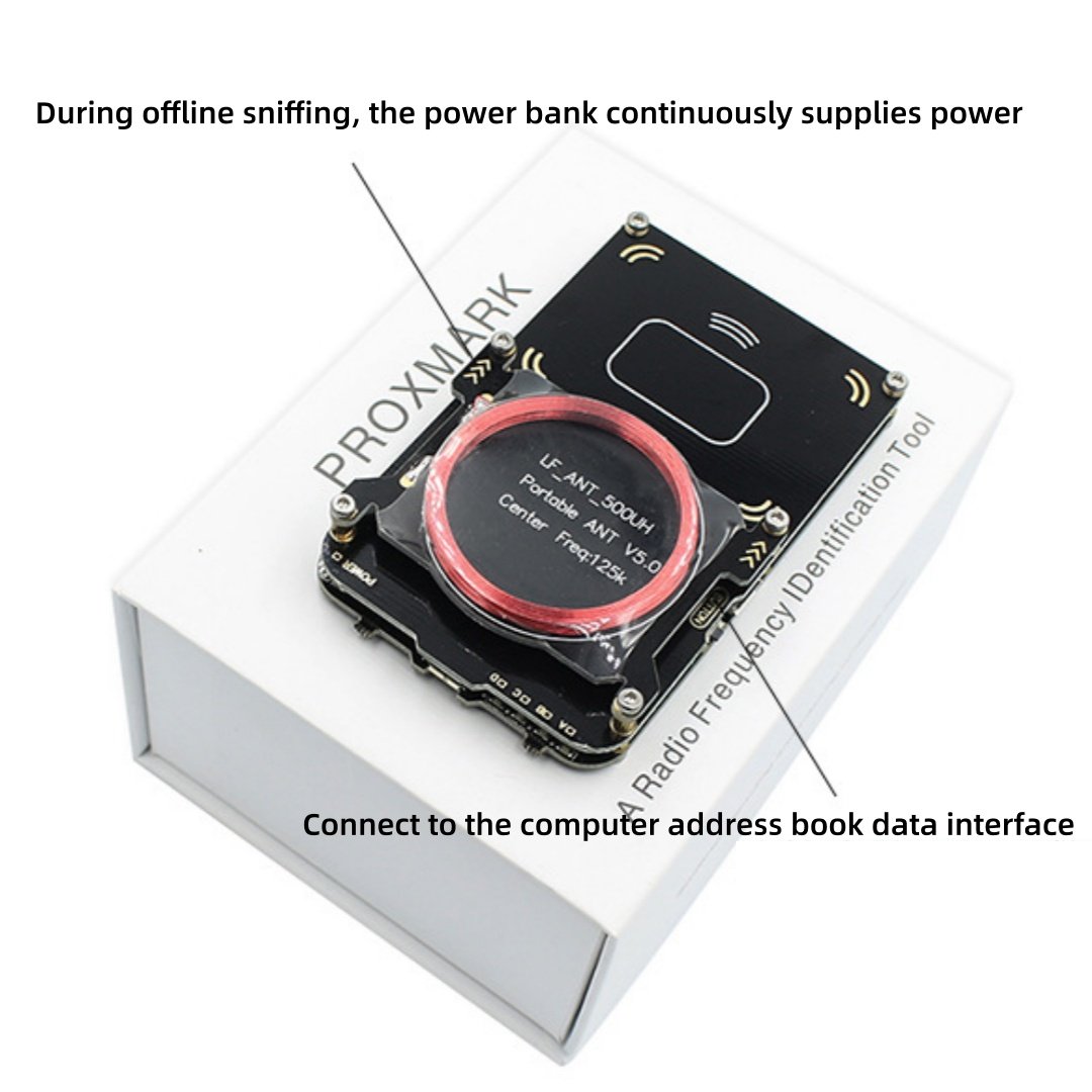 proxmark3 512m v5.2 dual usb rfid/nfc security research tool | advanced protocol analyzer & diagnostic copier
