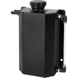 Universal TIG-Welded Aluminum Coolant Overflow Expansion Tank (1L/2L) | FixPartHub