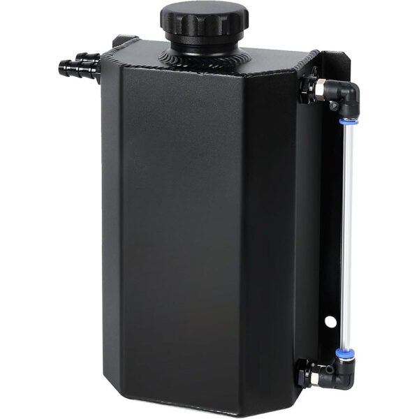 Universal TIG-Welded Aluminum Coolant Overflow Expansion Tank (1L/2L) | FixPartHub