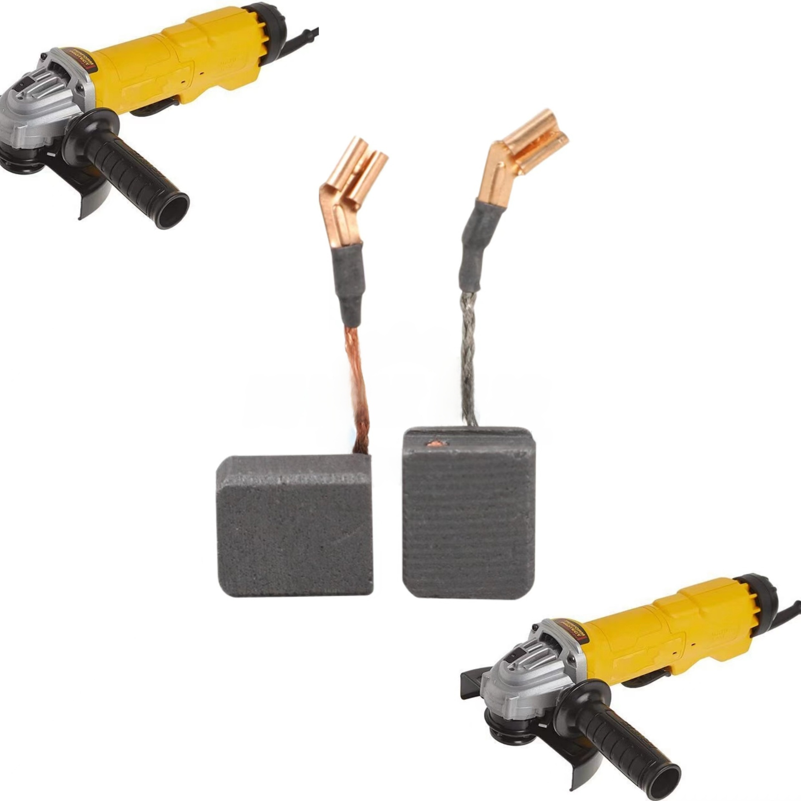 10 Pack Premium Aftermarket Motor Carbon Brushes Compatible With Dwe402 N257540 Na121485 Angle Grinders Fixparthub Fixparthub 5