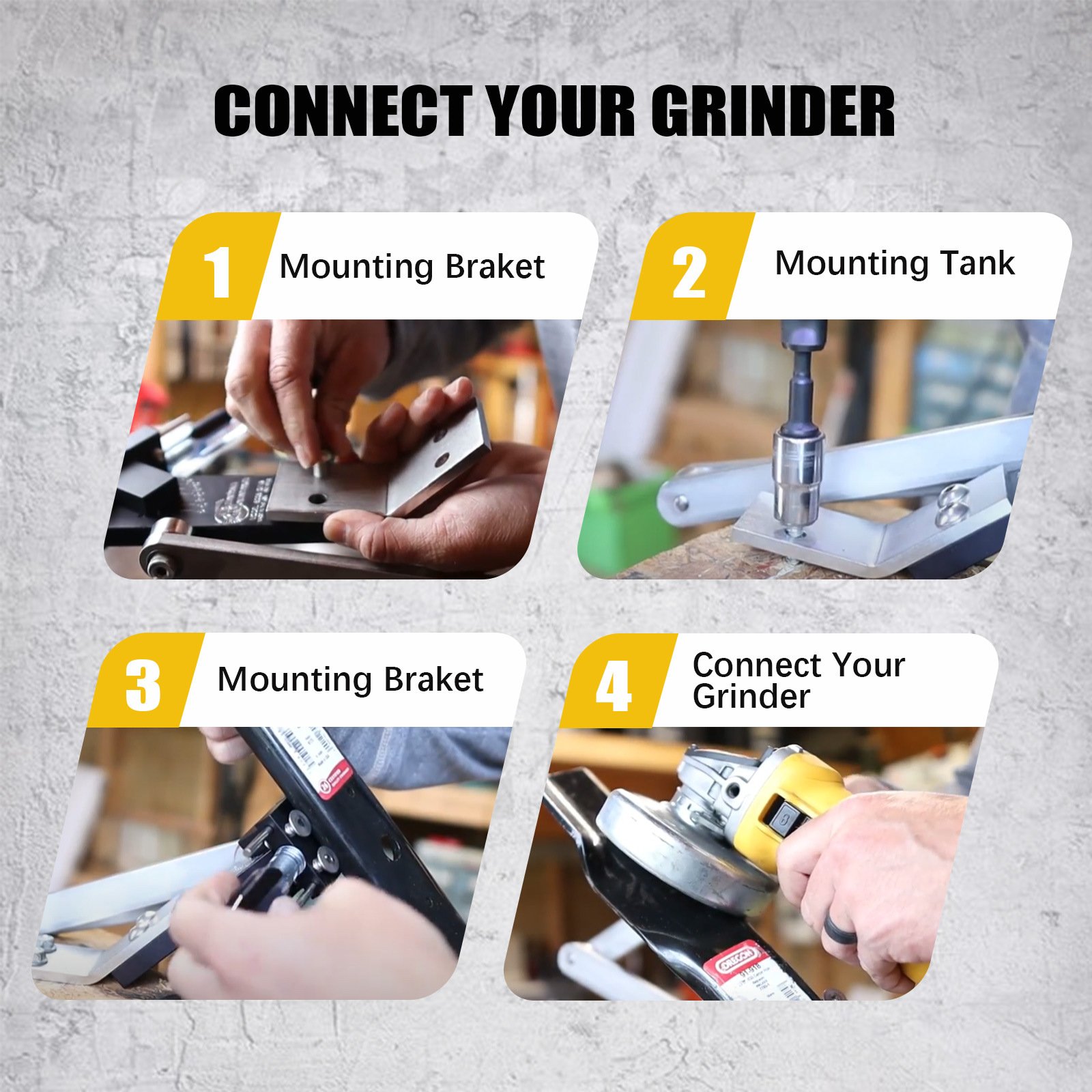 Premium Adjustable Mower Blade Sharpener Jig 15 45 Fixparthub Fixparthub 2