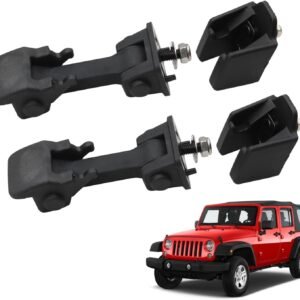 Premium Jeep Wrangler Hood Latch Set 97 06 Fixparthub Fixparthub 2