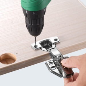 Premium 35mm Concealed Hinge Jig | Upgraded Triple-Bearing Drill Guide | FixPartHub