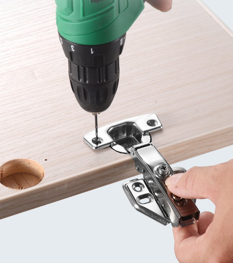 Premium 35mm Concealed Hinge Jig | Upgraded Triple-Bearing Drill Guide | FixPartHub