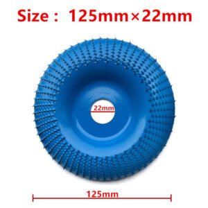 Premium Tungsten Carbide Wood Shaping Disc | Angle Grinder Carving Wheel | FixPartHub
