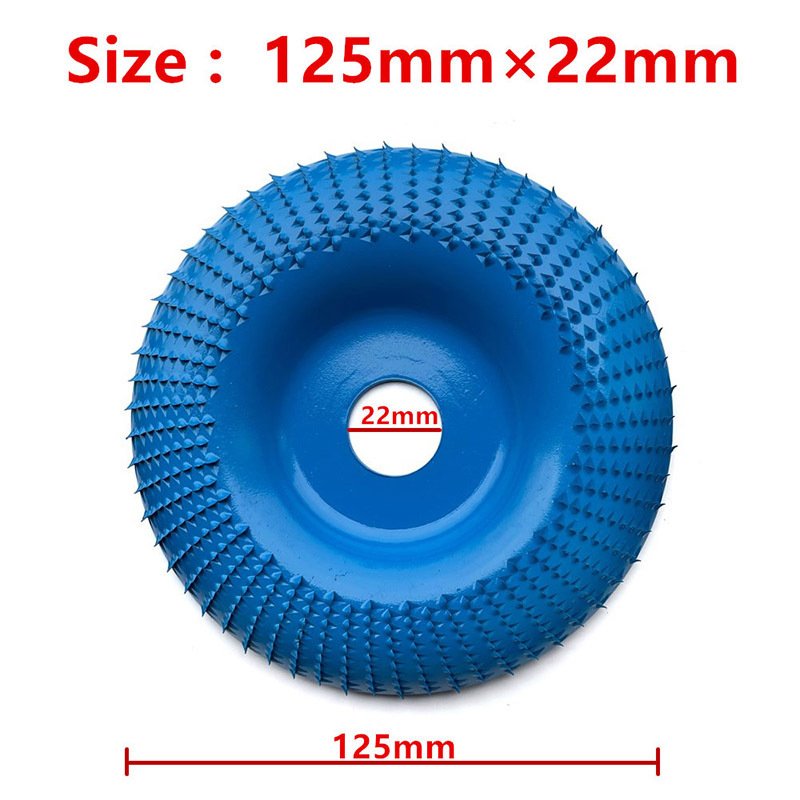 Premium Tungsten Carbide Wood Shaping Disc | Angle Grinder Carving Wheel | FixPartHub