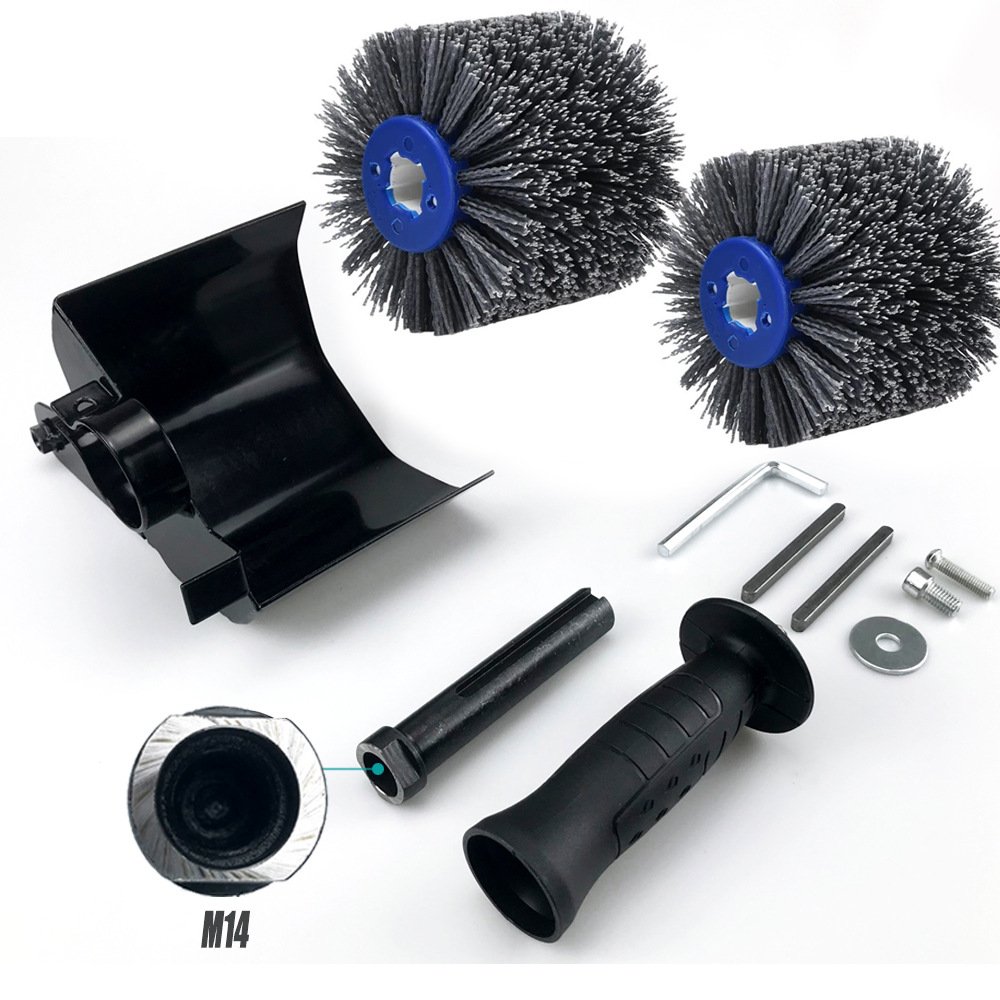 Premium Angle Grinder to Burnishing Machine Adapter Kit | Wire Drawing & Polishing | FixPartHub