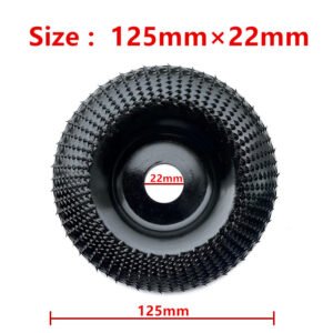 Premium Tungsten Carbide Wood Shaping Disc | Angle Grinder Carving Wheel | FixPartHub
