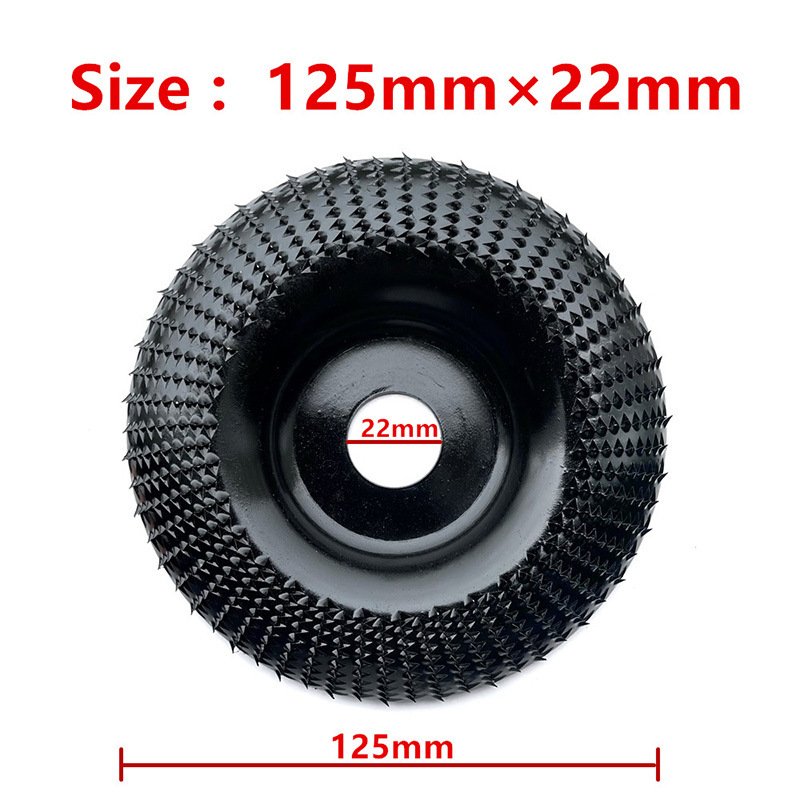 Premium Tungsten Carbide Wood Shaping Disc | Angle Grinder Carving Wheel | FixPartHub