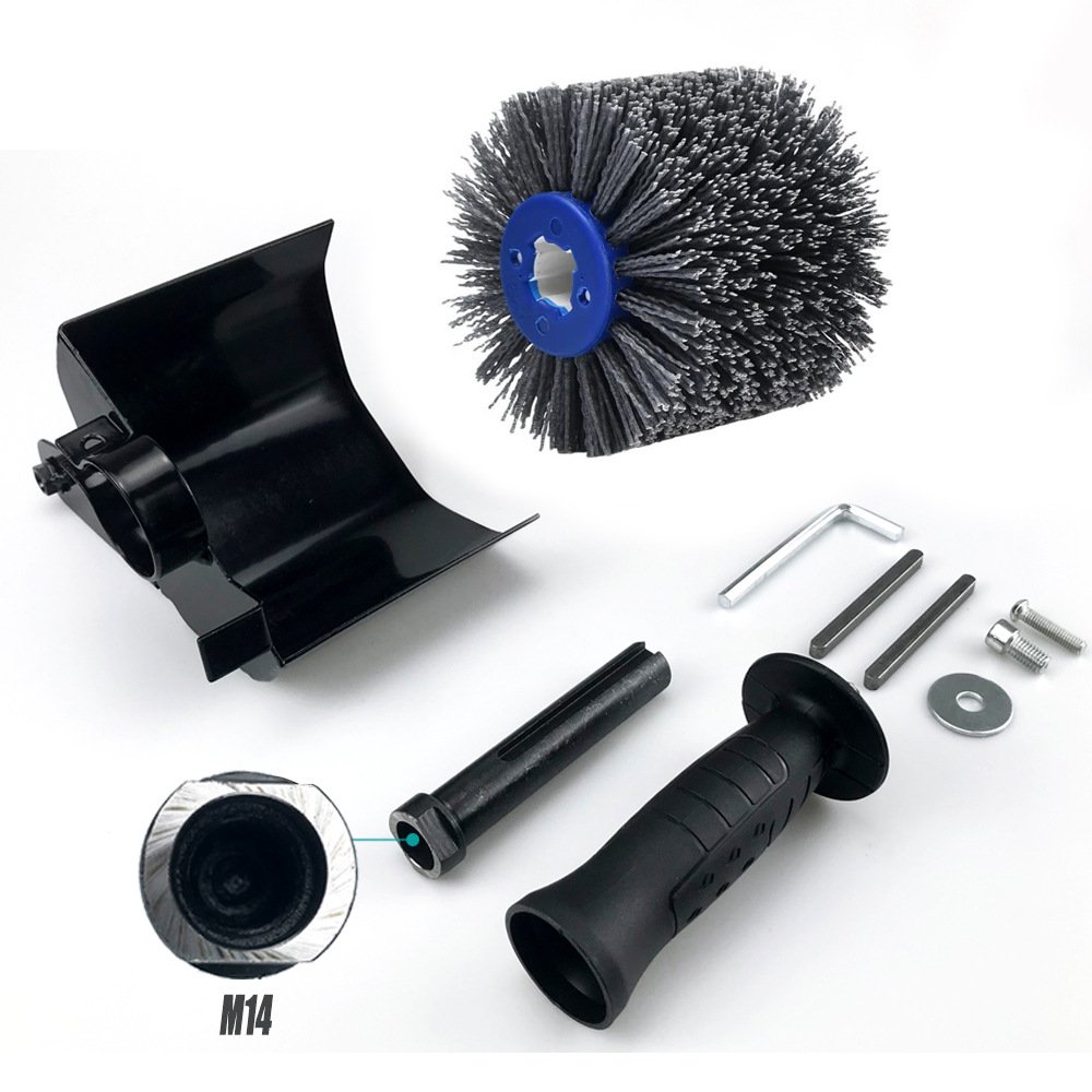Premium Angle Grinder to Burnishing Machine Adapter Kit | Wire Drawing & Polishing | FixPartHub