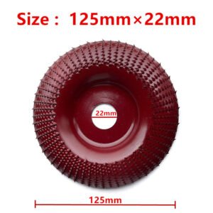 Premium Tungsten Carbide Wood Shaping Disc | Angle Grinder Carving Wheel | FixPartHub