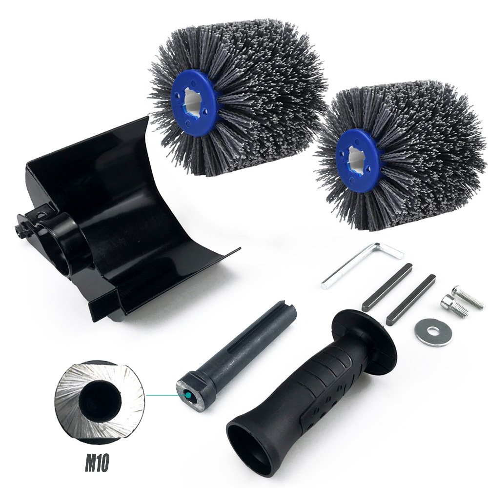 Premium Angle Grinder to Burnishing Machine Adapter Kit | Wire Drawing & Polishing | FixPartHub