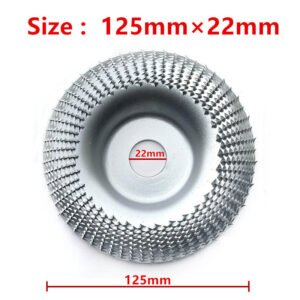 Premium Tungsten Carbide Wood Shaping Disc | Angle Grinder Carving Wheel | FixPartHub