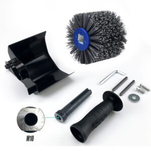 Premium Angle Grinder to Burnishing Machine Adapter Kit | Wire Drawing & Polishing | FixPartHub