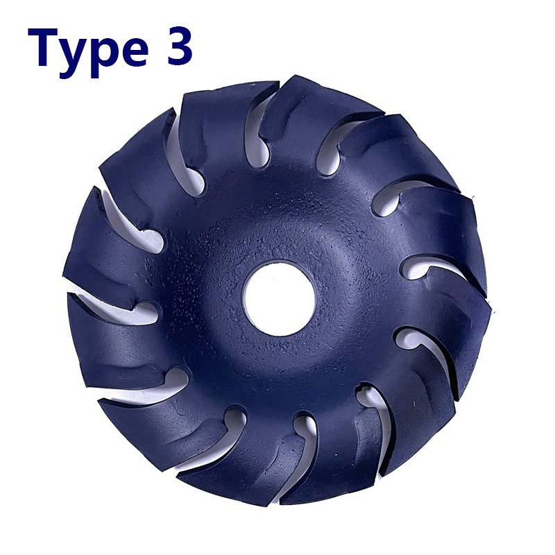 Premium Tungsten Carbide Wood Shaping Disc | Angle Grinder Carving Wheel | FixPartHub