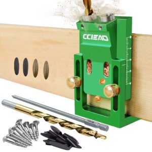 Heavy Duty Aluminum Pocket Hole Jig System 15 Adjustable Joinery Tool Fixparthub Fixparthub